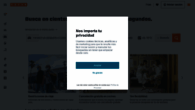 What Kayak.es website looked like in 2021 (3 years ago)