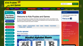 What Kidspuzzlesandgames.co.uk website looked like in 2021 (3 years ago)