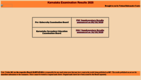 What Karresults.nic.in website looked like in 2021 (3 years ago)
