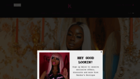 What Kendrasboutique.com website looked like in 2021 (3 years ago)