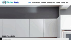 What Kitchenrank.com website looked like in 2021 (3 years ago)