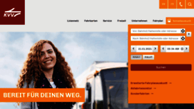 What Kvv.de website looked like in 2021 (3 years ago)
