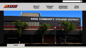 What Kccd.edu website looked like in 2021 (3 years ago)