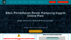 What Kampunginggris.online website looked like in 2021 (3 years ago)
