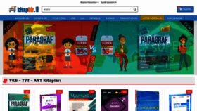 What Kitapbir.com website looked like in 2021 (3 years ago)