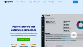 What Keypay.com.au website looked like in 2021 (3 years ago)