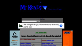 What Kentchemistry.com website looked like in 2021 (3 years ago)