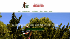 What Koalatreeservices.com website looked like in 2021 (3 years ago)