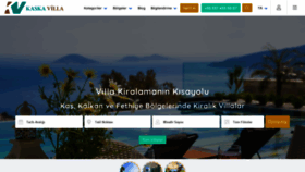 What Kaskavilla.com website looked like in 2021 (3 years ago)