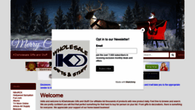 What Kdwholesalegifts.com website looked like in 2021 (3 years ago)