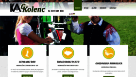What Kolenc-skofljica.si website looked like in 2021 (3 years ago)