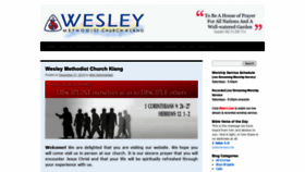 What Klangwesley.com website looked like in 2021 (3 years ago)