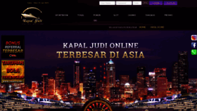 What Kapaljudi.info website looked like in 2021 (3 years ago)