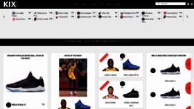What Kixstats.com website looked like in 2021 (4 years ago)