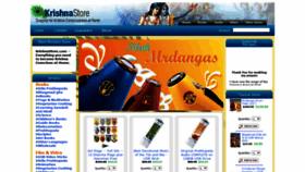 What Krishnastore.com.au website looked like in 2021 (3 years ago)