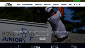 What Kygolf.org website looked like in 2021 (3 years ago)