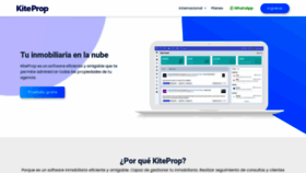 What Kiteprop.com website looked like in 2021 (3 years ago)