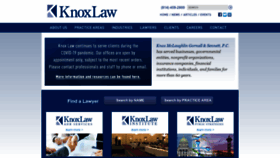 What Kmgslaw.com website looked like in 2021 (3 years ago)