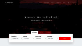 What Kemanghouseforrent.com website looked like in 2021 (3 years ago)