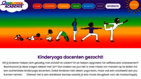What Kinderyoga.nl website looked like in 2021 (3 years ago)
