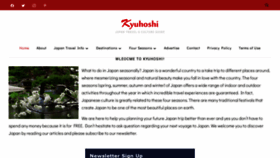What Kyuhoshi.com website looked like in 2021 (3 years ago)