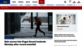 What King5.com website looked like in 2021 (4 years ago)