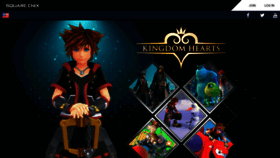 What Kingdomhearts.com website looked like in 2021 (3 years ago)