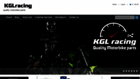 What Kglracing.com website looked like in 2021 (3 years ago)