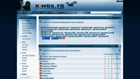 What Kinox.club website looked like in 2021 (3 years ago)
