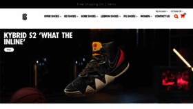 What Kyrie7.us website looked like in 2021 (3 years ago)
