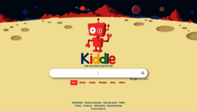What Kiddle.co website looked like in 2021 (3 years ago)