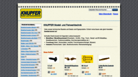 What Knupfershop.de website looked like in 2021 (3 years ago)