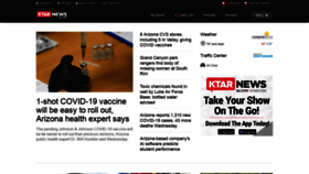 What Ktar.com website looked like in 2021 (3 years ago)