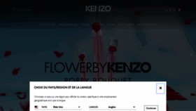 What Kenzoparfums.com website looked like in 2021 (3 years ago)