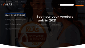 What Klasresearch.com website looked like in 2021 (3 years ago)