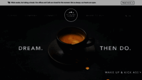 What Kickinghorsecoffee.com website looked like in 2021 (3 years ago)
