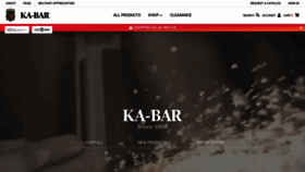 What Kabar.com website looked like in 2021 (3 years ago)