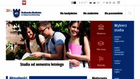 What Ka.edu.pl website looked like in 2021 (3 years ago)