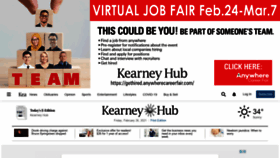 What Kearneyhub.com website looked like in 2021 (3 years ago)