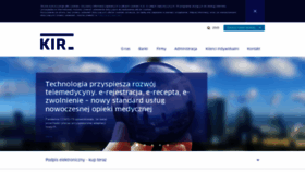 What Kir.pl website looked like in 2021 (3 years ago)