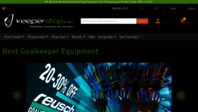 What Keeperstop.com website looked like in 2021 (3 years ago)