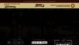 What Keens.com website looked like in 2021 (3 years ago)