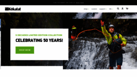 What Kokatat.com website looked like in 2021 (3 years ago)