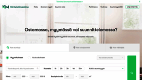 What Kiinteistomaailma.fi website looked like in 2021 (3 years ago)
