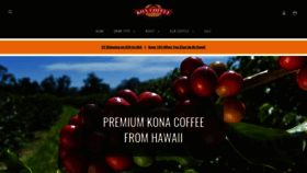 What Koacoffee.com website looked like in 2021 (3 years ago)