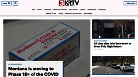 What Krtv.com website looked like in 2021 (3 years ago)