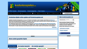 What Kostenlosspielen.net website looked like in 2021 (3 years ago)