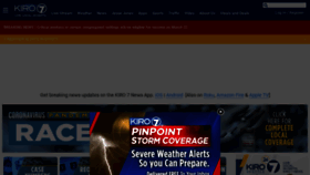 What Kiro7.com website looked like in 2021 (3 years ago)