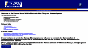 What Kselien.org website looked like in 2021 (3 years ago)