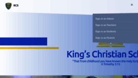 What Kcs.classe365.com website looked like in 2021 (3 years ago)